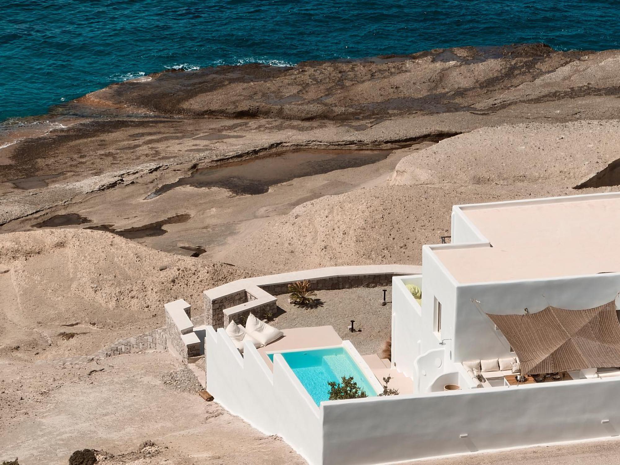 Pachaina Infinity Villa Milos מראה חיצוני תמונה