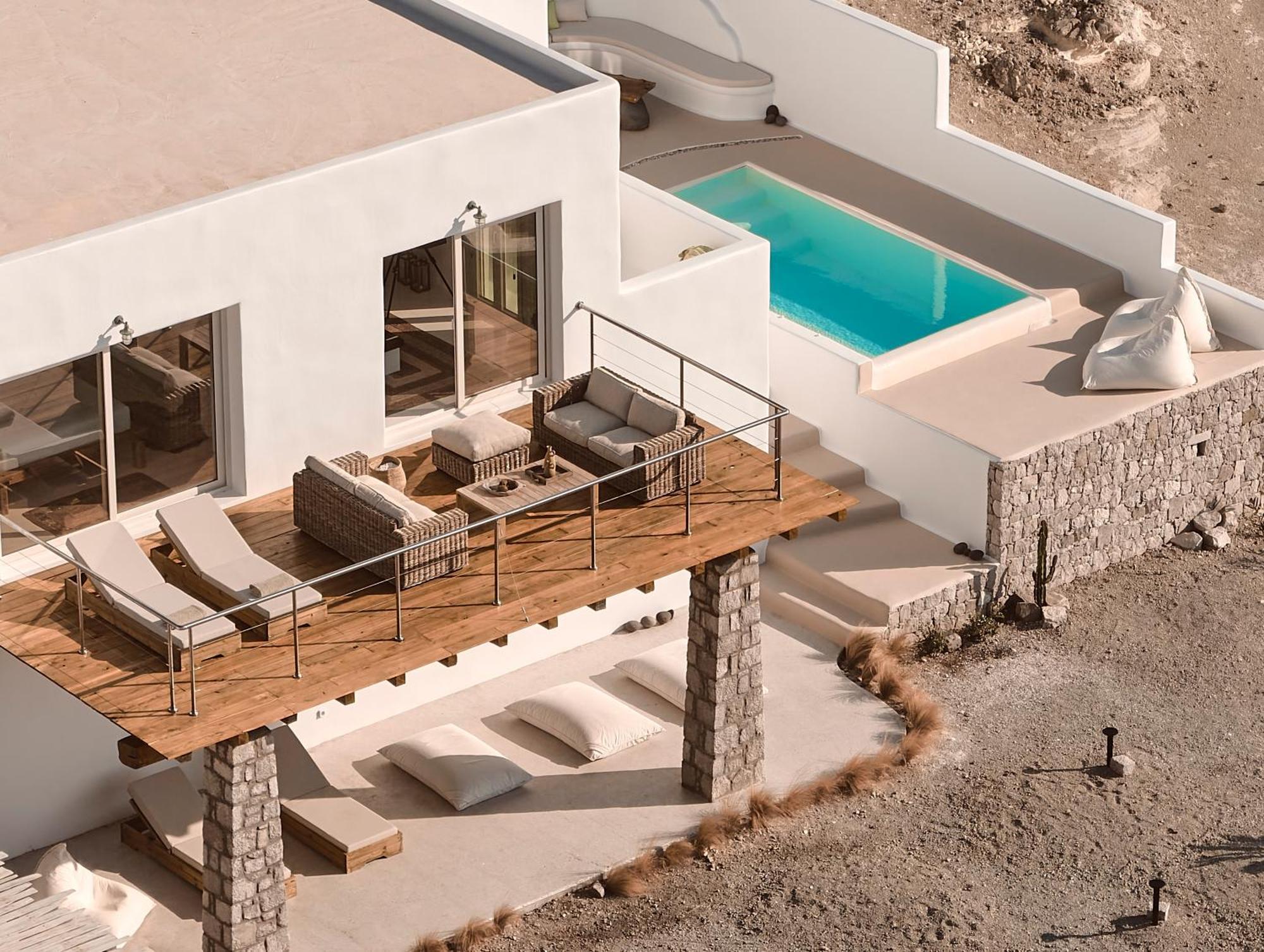 Pachaina Infinity Villa Milos מראה חיצוני תמונה