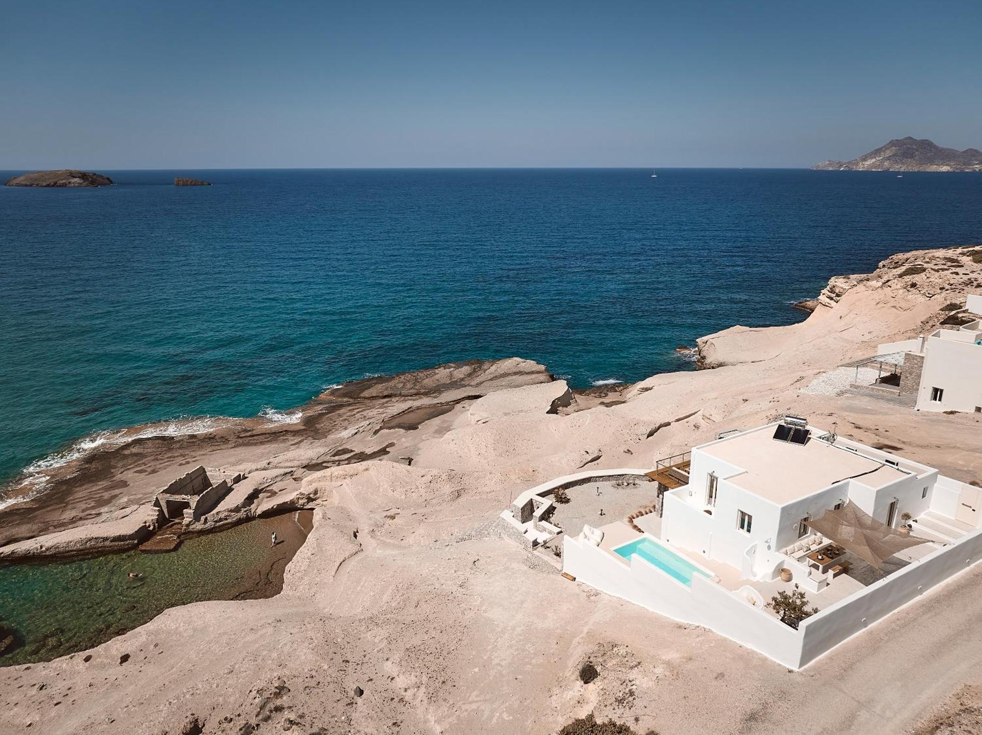 Pachaina Infinity Villa Milos מראה חיצוני תמונה