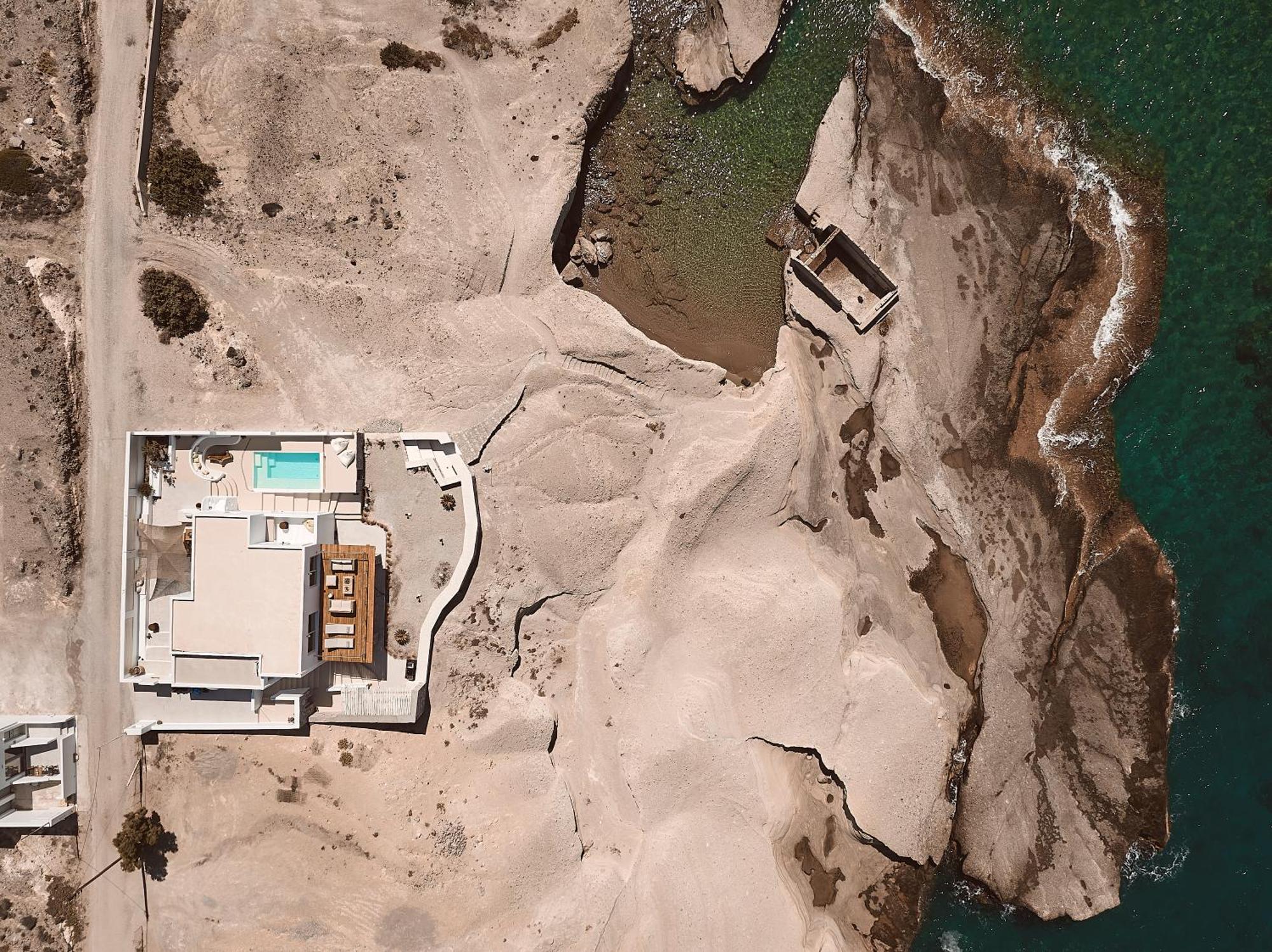 Pachaina Infinity Villa Milos מראה חיצוני תמונה